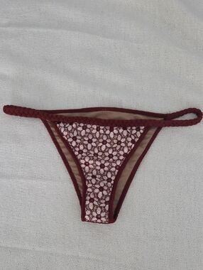 For Love And Lemons -daisy Eyelet lace bikini bottom Size Small